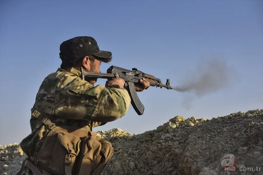 Terör örgütü PYD, Tel Abyad'ı silah deposuna çevirmiş! İşte Barış Pınarı Harekatı'ndan kritik fotoğraflar... 17