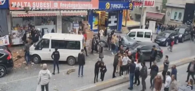 İstanbul Bağcılar'da iş yerinde patlama!