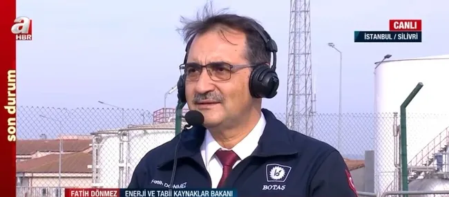 Türkiye’nin ilk yeraltı doğalgaz tesisi! Bakan Dönmez’den A Haber’e özel açıklamalar