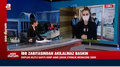 İBB zabıta ekiplerinden akılalmaz baskın