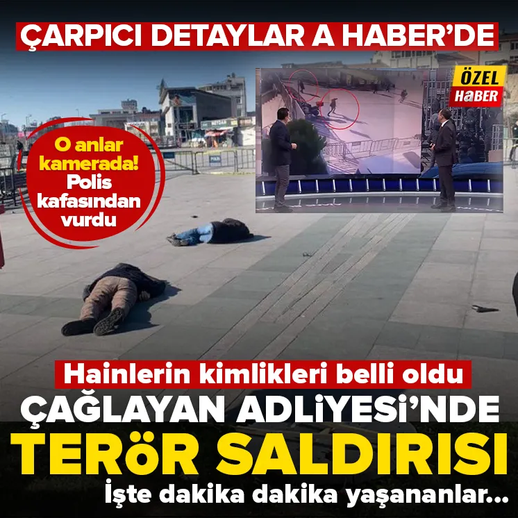 Çağlayan Adliyesi’nde terör saldırısı girişimi