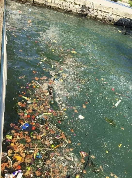 Fethiye'de deniz çöplüğe döndü CHP’li belediye seyirci kaldı - 2