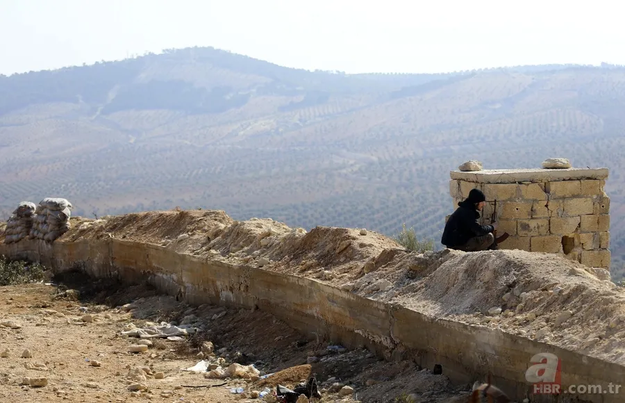 Afrin'de teröristlerin gizlendiği labirent tüneller bulundu 2