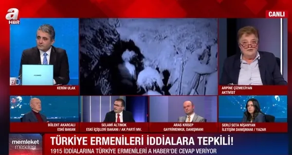 Türkiye Ermenileri A Haber’de soykırım yalanlarına tepki gösterdi! Başkan Erdoğan dış güçlere izin vermez