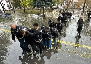 "Daltonlar" ve "Redkitler" suç örgütüne operasyon! 22 şüpheli tutuklandı