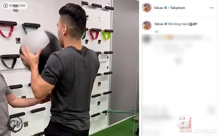 Falcao'dan Galatasaray taraftarına açık mesaj 11