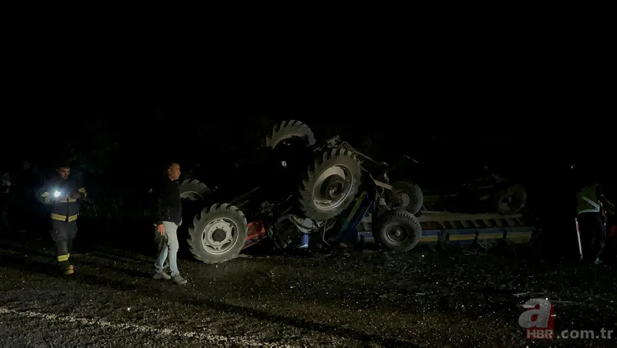 Son dakika! Eskişehir'de yolcu otobüsü ile traktör çarpıştı! Feci kazada yaralılar var 7