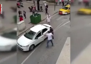Bursa'da "yol verme" kavgası