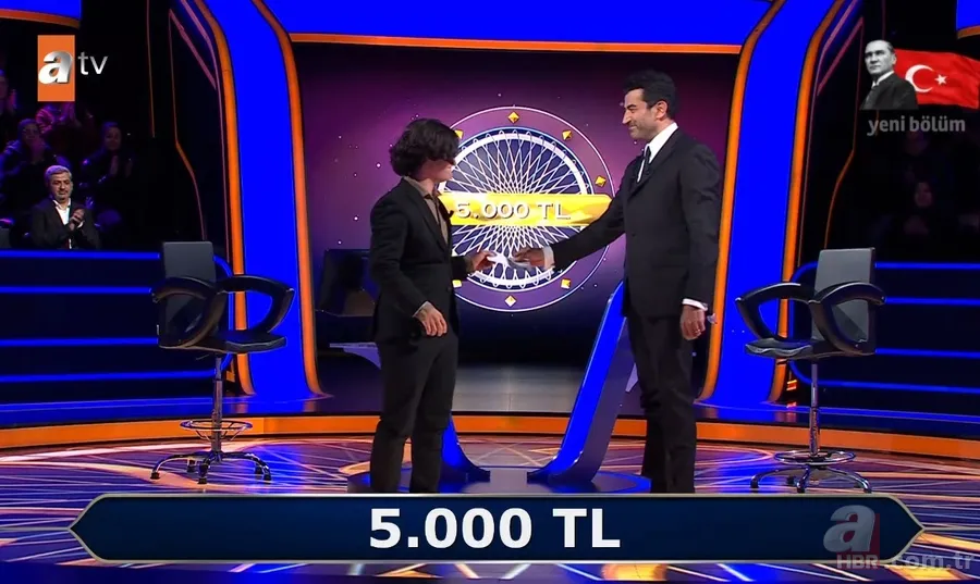 Milyoner'de şaşkına çeviren anlar! "Edebiyata ilgim var" dedi İstiklal Marşı sorusunda elendi 8