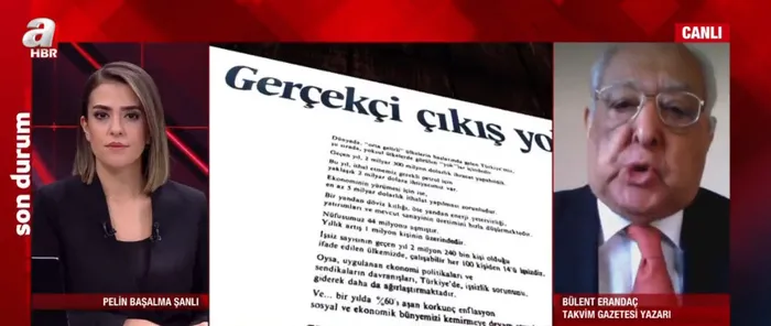 Son dakika: TÜSİAD yine siyasete müdahale etti! Türk siyasetine dizayn hamlesi mi? A Haber’de çarpıcı değerlendirmeler: Can çıkar huy çıkmaz!