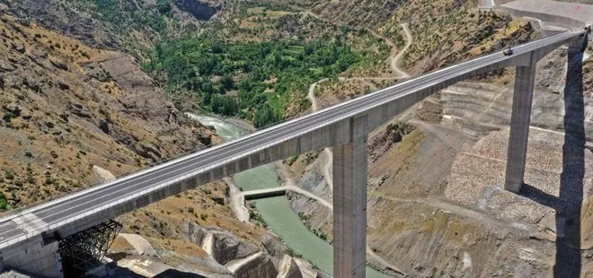 Türkiye’nin en yüksek köprüsü olacak! Açılışını Başkan Erdoğan yapacak...