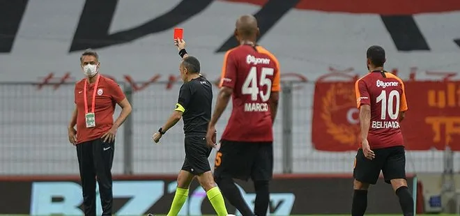 Cüneyt Çakır’dan Galatasaray-Trabzonspor maçında 2 kritik karar