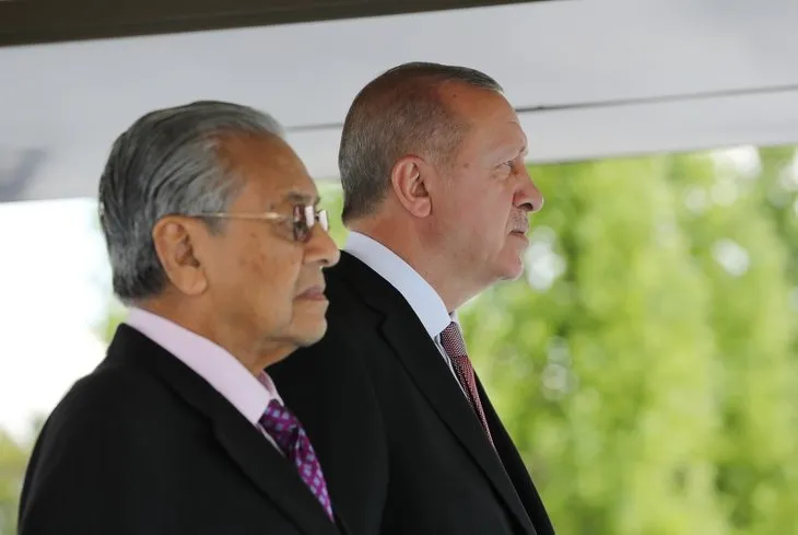 Ankara’ya önemli ziyaret! Başkan Erdoğan, Malezya Başbakanı’nı karşıladı