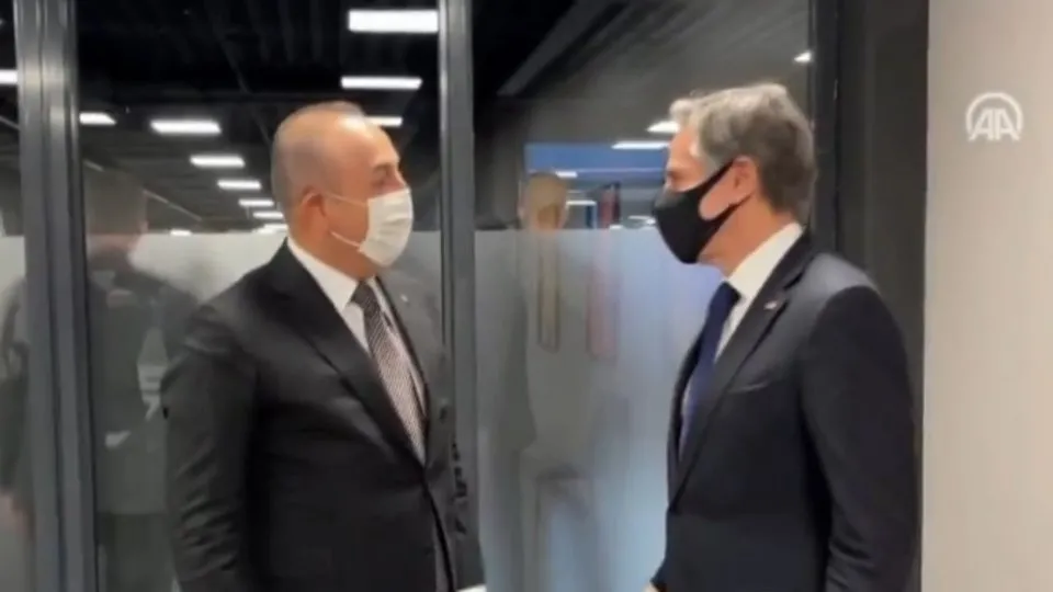 Bakan Çavuşoğlu, ABD’li mevkidaşı Blinken ile görüştü