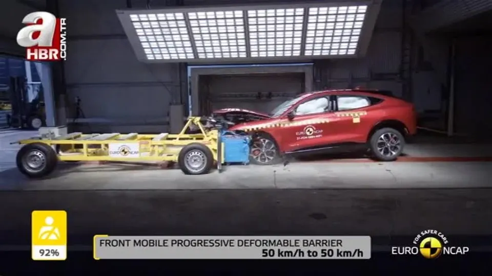 2021 model Ford Mustang Mach-E çarpışma testini geçebildimi? Ford Mustang Mach-E EURO-NCAP çarpışma testi