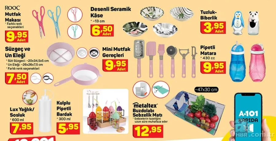 A101 27 Ocak 2022 kataloğu: A101'de bu hafta neler var? Teknoloji, elektronik, züccaciye, tekstil indirimleri... 14