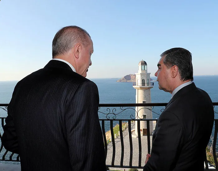 Son dakika: Başkan Erdoğan, Türkmenistan Devlet Başkanı Gurbangulu Berdimuhamedov ile görüştü