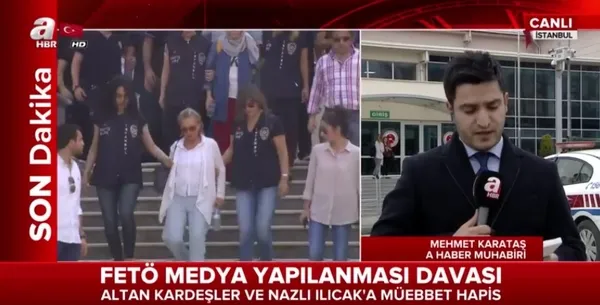 FETÖ medya yapılanması davası: Altan kardeşler ve Nazlı Ilıcak'a müebbet hapis - 1