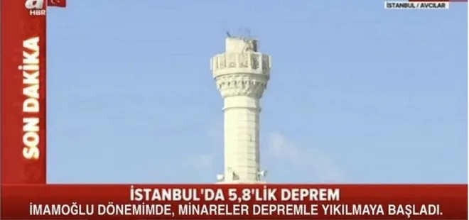 İstanbul depremi sonrası montaj çetesi yine A Haber’i hedef aldı! Sosyal medya trollerinden çirkin saldırı