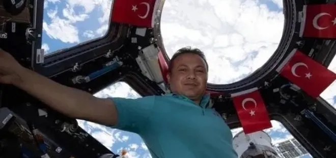 Türkiye’nin ilk astronotu Alper Gezeravcı uzaydaki çalışmalarını tam gaz sürdürüyor! 9. deneyin adı: MESSAGE