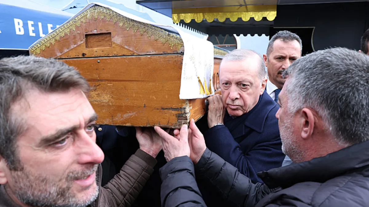 Başkan Erdoğan'dan yol arkadaşı Burhan Abiş'e veda!