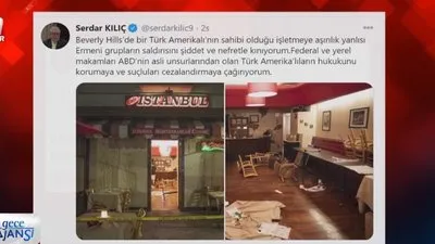 ABD’de Türk işletmeye Ermenilerden alçak saldırı