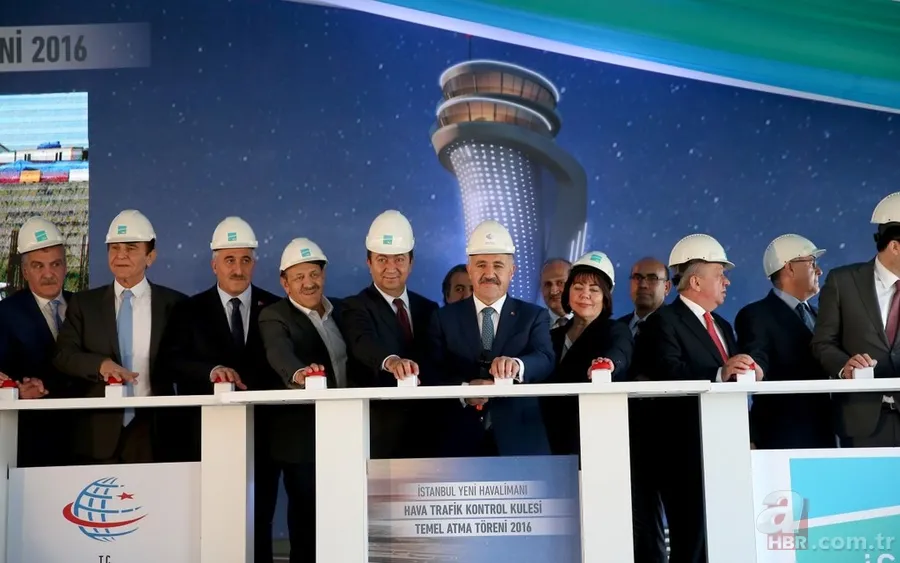 Üçüncü Havalimanı Hava Trafik Kontrol Kulesinin temeli atıldı 3