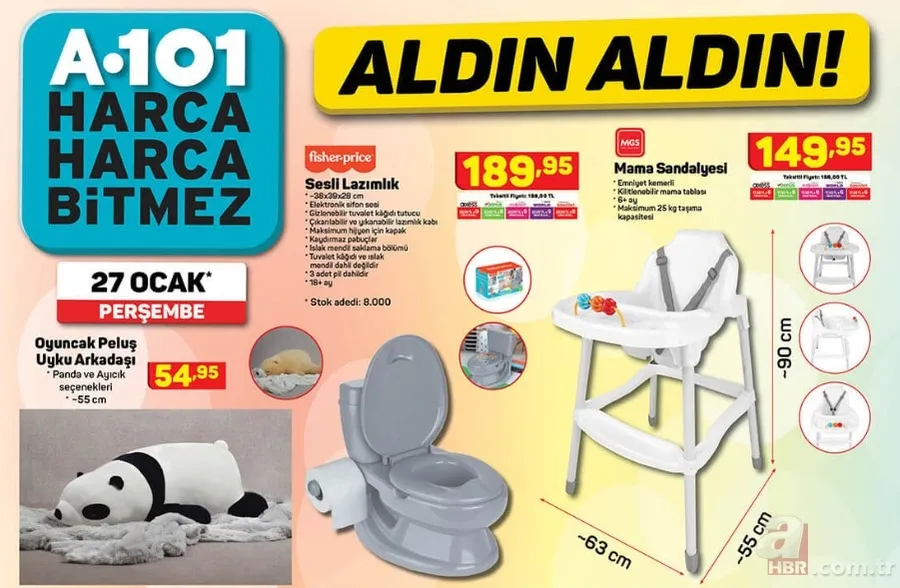 A101 27 Ocak 2022 kataloğu: A101'de bu hafta neler var? Teknoloji, elektronik, züccaciye, tekstil indirimleri... 18