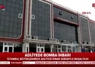Büyükçekmece Adliyesinde bomba ihbarı!