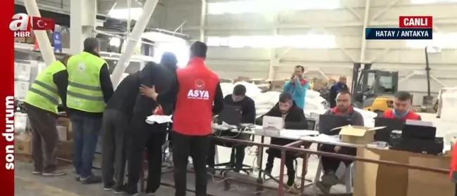 Depremzedeler için toplanan yardımlar nasıl dağıtılıyor?