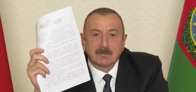 Azerbaycan Cumhurbaşkanı Aliyev’den zafer açıklaması