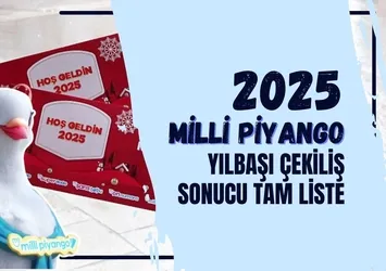 Milli Piyango Yılbaşı Çekilişi Sonuçları | 2025 MPİ 600 milyon TL çekilişi kazanan numaralar TAM LİSTE