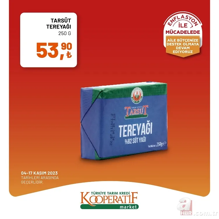 Tarım Kredi Market indirim yarın sona eriyor! 40'lı tuvalet kağıdı 154,90 TL, Çay 89 TL, 100'lü peçete 13,90 TL ve pilavlık bulgur 48,90 TL'den satışa sunuyor 14