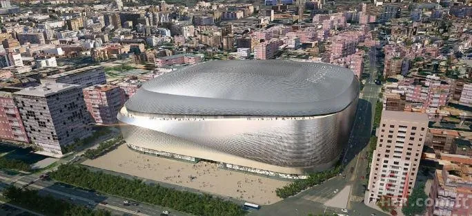 İşte yeni Santiago Bernabeu projesinden ilk kareler 6