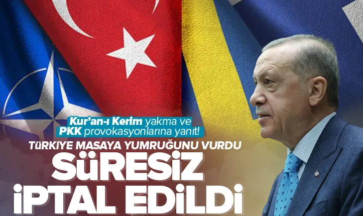 Türkiye’den flaş Finlandiya ve İsveç kararı