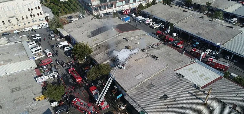 Ikitelli Sanayi Sitesinde Yangin A Haber En Son Haberler