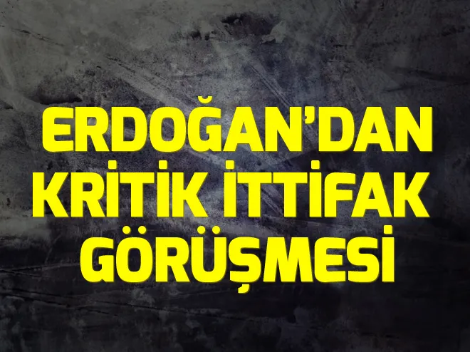 Cumhurbaşkanı Erdoğan, Mustafa Destici ile görüşecek
