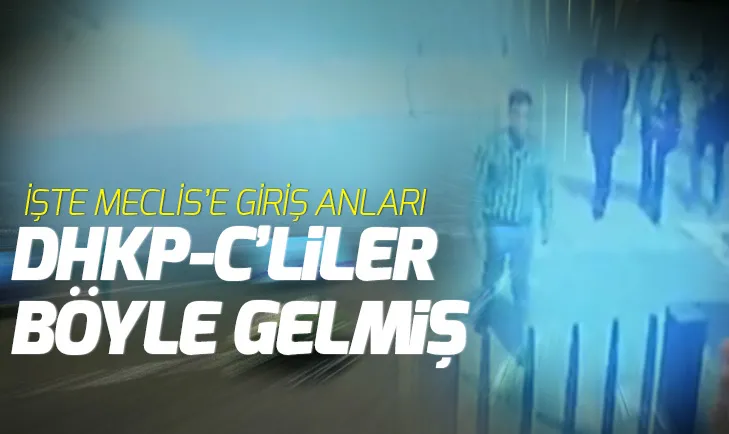 Son dakika: İşte 2 DHKP-Clinin Meclise giriş anı