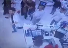 Deprem anı eczanenin güvenlik kamerasına yansıdı