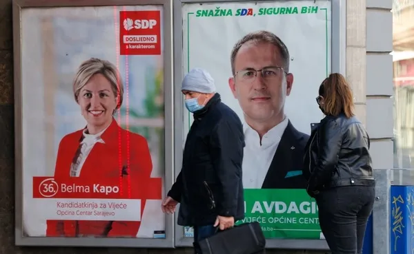 Bosna Hersek'te Kovid-19 salgını gölgesinde yarın (15 Kasım 2020) sandığa gidilecek - 1