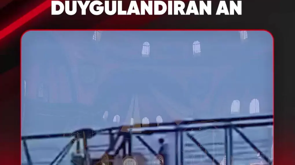 40 METREDE GÖRENLERİ DUYGULANDIRAN AN