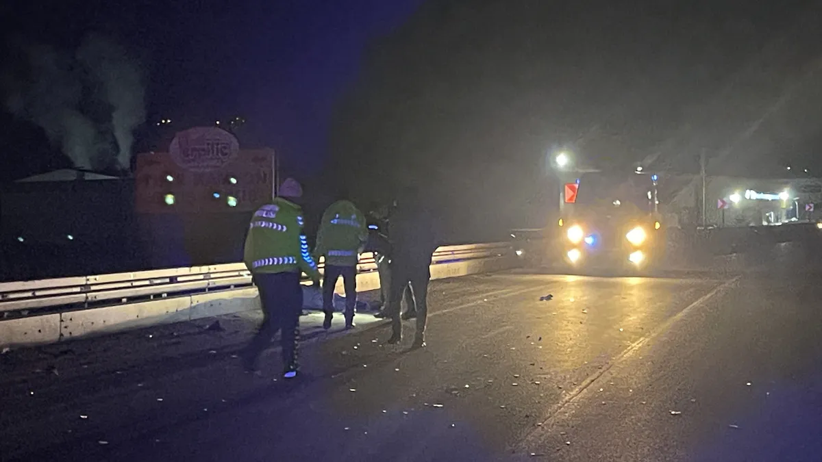 Bolu'da feci kaza! Otomobilin çarptığı yaya hayatını kaybetti