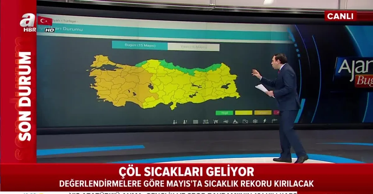 Son dakika: Meteoroloji uyardı son 100 yılın en yükseği... |Video