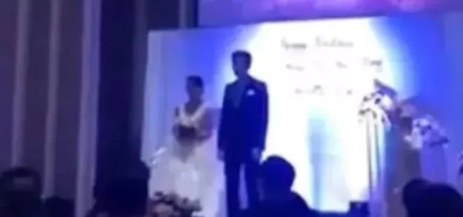 Çin’de şoke eden düğün! Dünya bu çifti konuşuyor | Gelini böyle ifşa etti