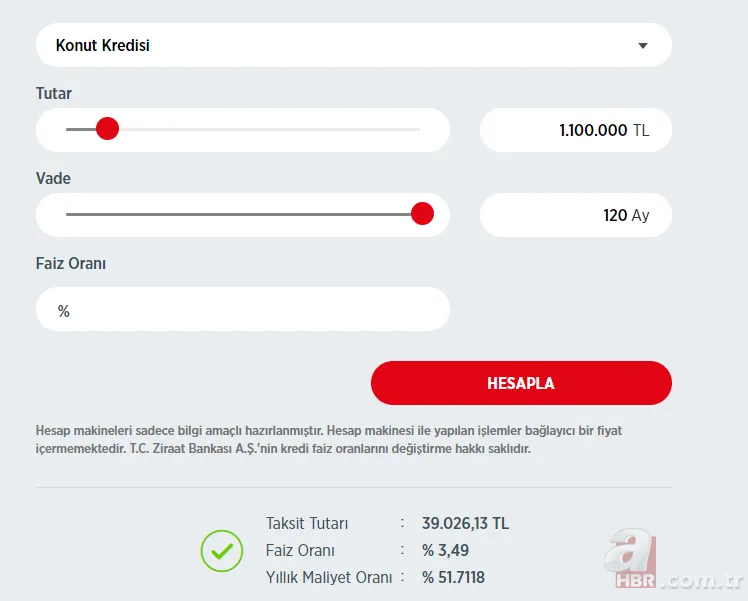 7800 TL taksitle 1.1 milyon TL kredi: Ziraat Bankası'ndan yeni müjde! 12