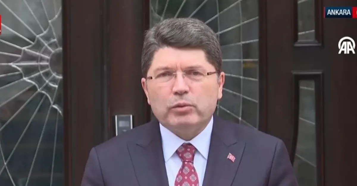 Adalet Bakanı Yılmaz Tunç'tan açıklama