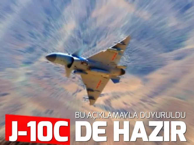 Çinin yeni savaş uçağı J-10C göreve başladı