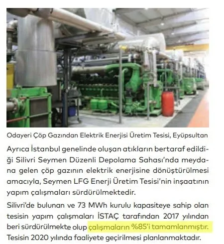 Ekrem İmamoğlu iki defa durdurduğu Seymen Çöp Gazı Enerji Üretim Tesisi Projesi’ni kendisinin başlattığını iddia etti - 8