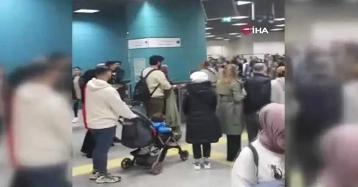 SON DAKİKA! Üsküdar Marmaray'daki "acil durum" anonsunun nedeni belli oldu