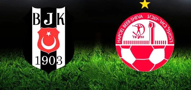 Beşiktaş - Hapoel Beer Sheva maçı ne zaman, hangi kanalda, saat kaçta canlı yayınlanacak?